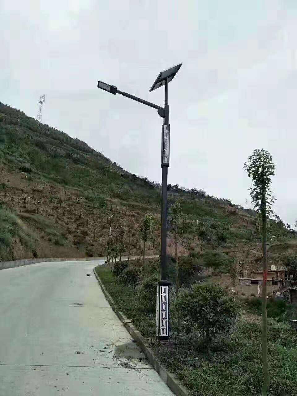 南区街道仿古太阳能路灯